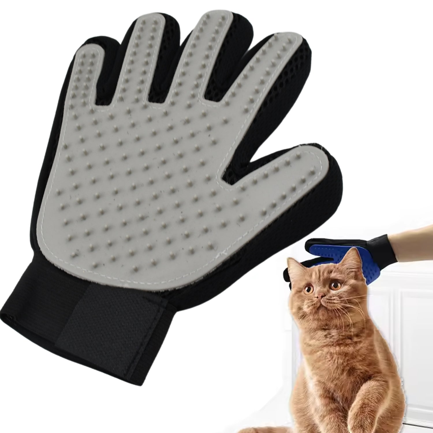 Grey True Touch Gloves Gloves Bathing Tool (1 Pc) Grey True Touch Gloves Gloves Bathing Tool (1 Pc)